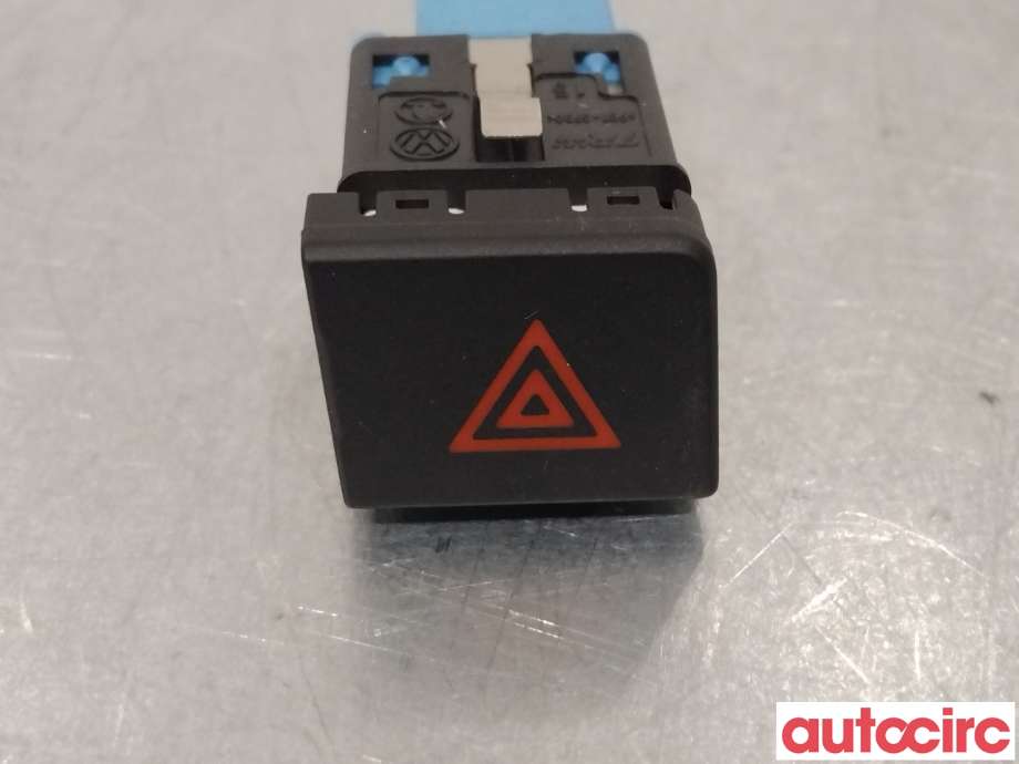 Bryter nødblink til VW Transporter / Caravelle, 2015-2019 (T6) (T6) (VOLKSWAGEN|7E0953509)