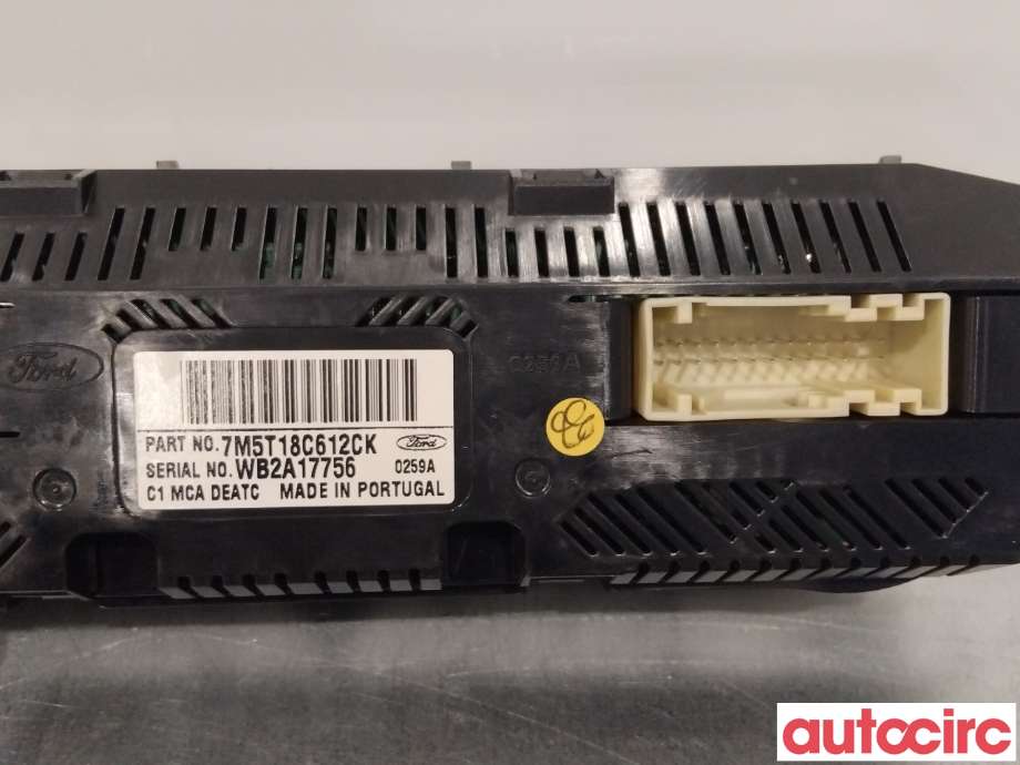 Varmeapparat betjening til Ford Kuga 2008-2012 (Type I)  (FORD|1701140||7M5T18C612CK)
