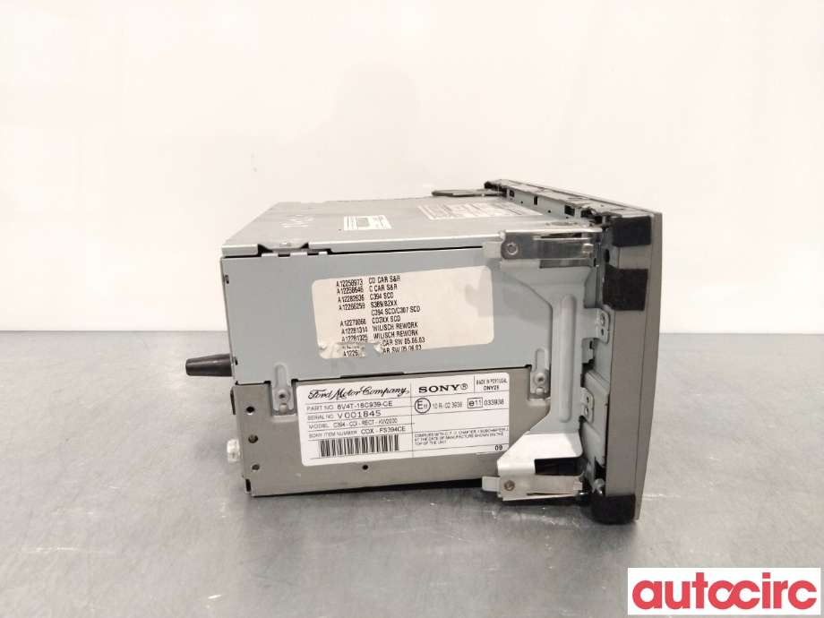 Bilstereo til Ford Kuga 2008-2012 (Type I)  (FORD|1830420|C394|8V4T-18C939-CH)