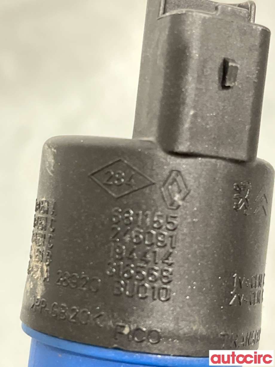 Spylerpumpe bak til Renault Clio 2009-2012 (Type III, Fase 2) (RENAULT|7700428386)