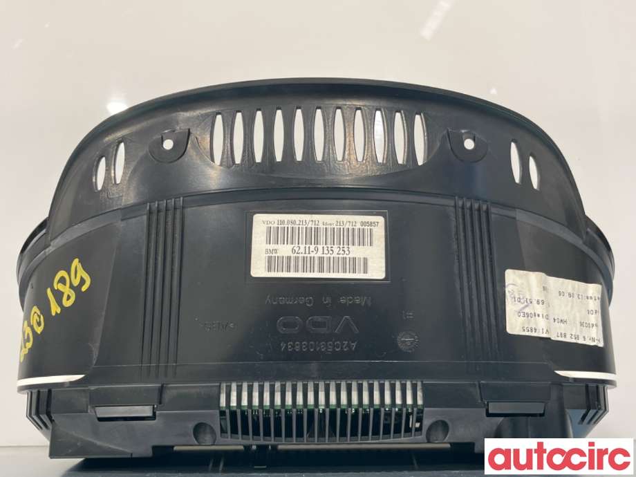 Instrumentpanel til BMW 5-Serie 2003-2010 (E60/E61) (E60/E61) (BMW|62109194889|110080213712|62119135253)
