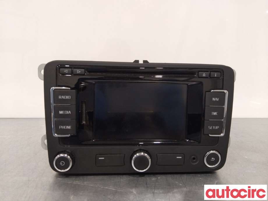Bilstereo til Škoda Superb 2008-2015 (Type II) (SKODA|3T0035197D|3T0035192R)