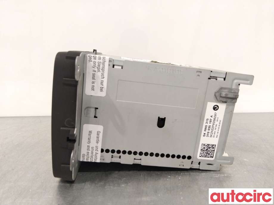 Bilstereo til Škoda Superb 2008-2015 (Type II) (SKODA|3T0035197D|3T0035192R)