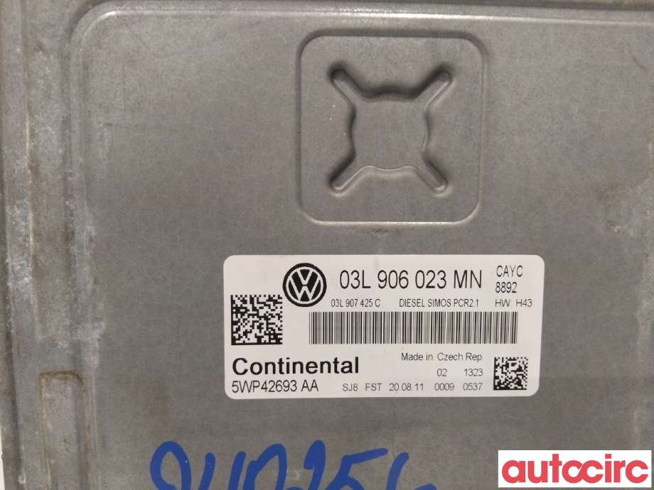 Styreenhet motor til VW Golf VI 2008-2012  (VOLKSWAGEN|03L906023MN|5WP42693AA)