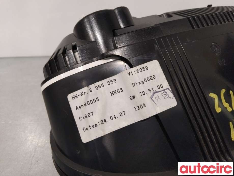 Instrumentpanel til BMW 5-Serie 2003-2010 (E60/E61) (E60/E61) (BMW|62109194890|)