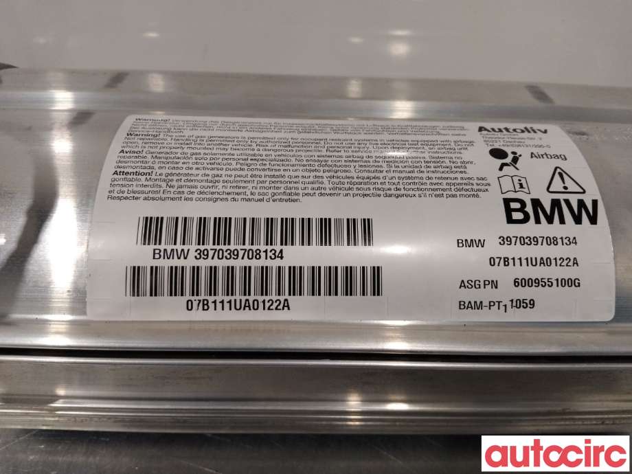 Airbag passasjer til BMW 5-Serie 2003-2010 (E60/E61) (E60/E61) (BMW|72127039708|)
