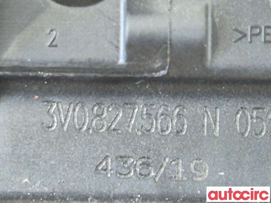 Bakluke/bakdør håndtak til Škoda Octavia 2017-2020 (Type III, Fase 2)  (SKODA|3V0827566N|)