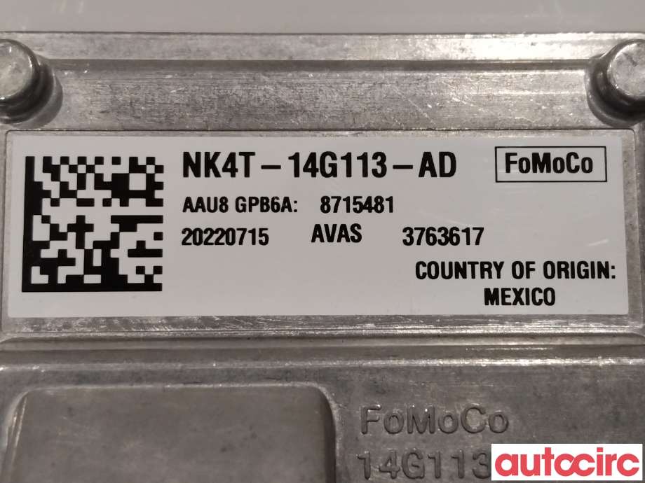 Styreenhet diverse til Ford Transit Connect 2018-->> Type II, Fase 2  (FORD|2599360||NK4T-14G113-AD)