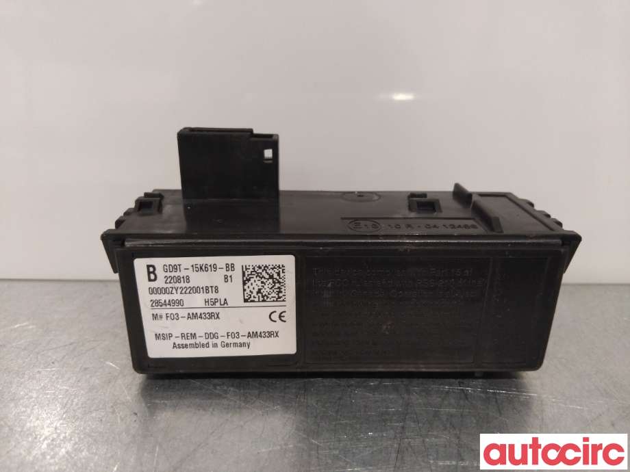 Styreenhet nøkkelfri/keyless til Ford Transit Connect 2018-->> Type II, Fase 2 (FORD|GD9T-15K619-BB|)