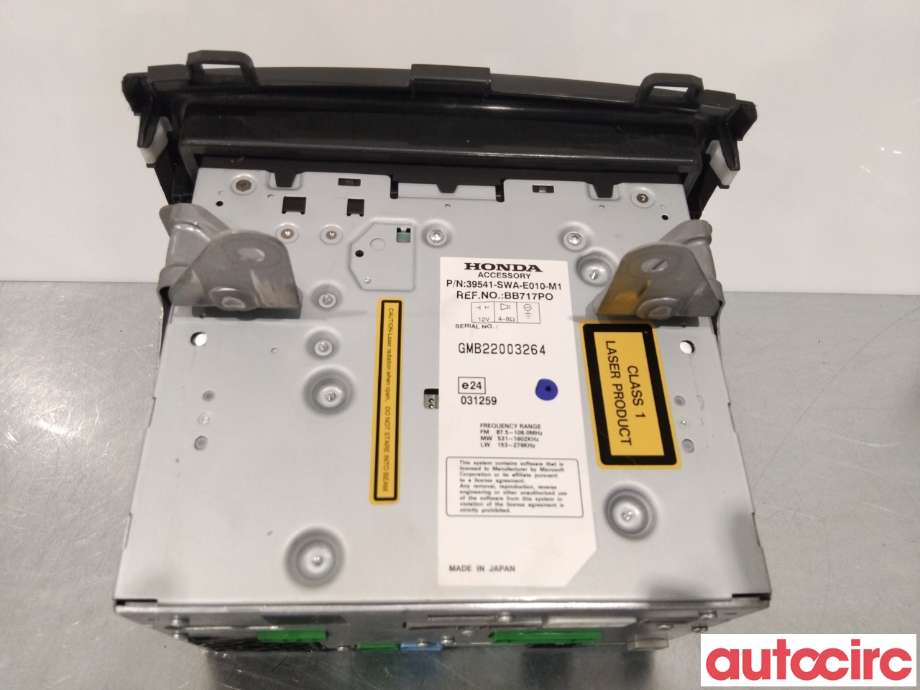 Bilstereo til Honda CR-V 2007-2012 (Type III) (HONDA|39540SWAE01|)
