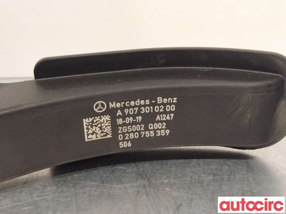 Pedal gass til Mercedes Sprinter 2018-->> (907/910) (907/910) (MERCEDES|A9073010200|)