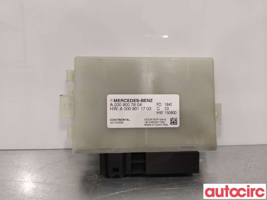Styreenhet diverse til Mercedes Sprinter, 2018-->> (907/910) (907/910) (MERCEDES|A0009007604)