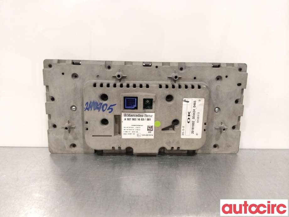 Multimedia display (MCU - Media Controller Unit) til Mercedes Sprinter 2018-->> (907/910) (907/910) (MERCEDES|A9079001603|)
