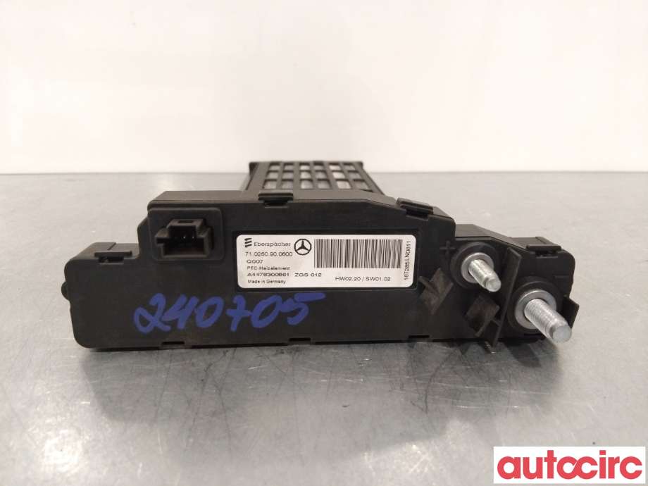 Varmeapparat register til Mercedes Sprinter 2018-->> (907/910) (907/910) (MERCEDES|A4478300861|)