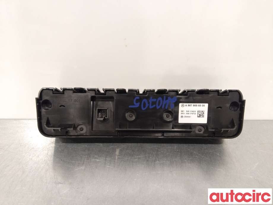 Varmeapparat betjening til Mercedes Sprinter 2018-->> (907/910) (907/910) (MERCEDES|A9079002103|)