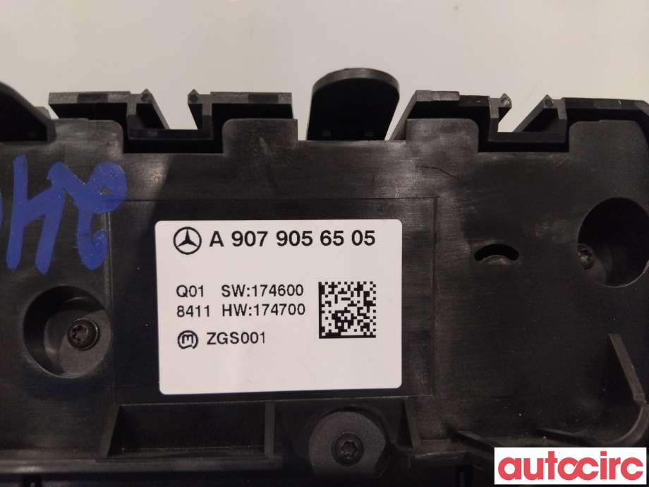 Varmeapparat betjening til Mercedes Sprinter 2018-->> (907/910) (907/910) (MERCEDES|A9079002103|)