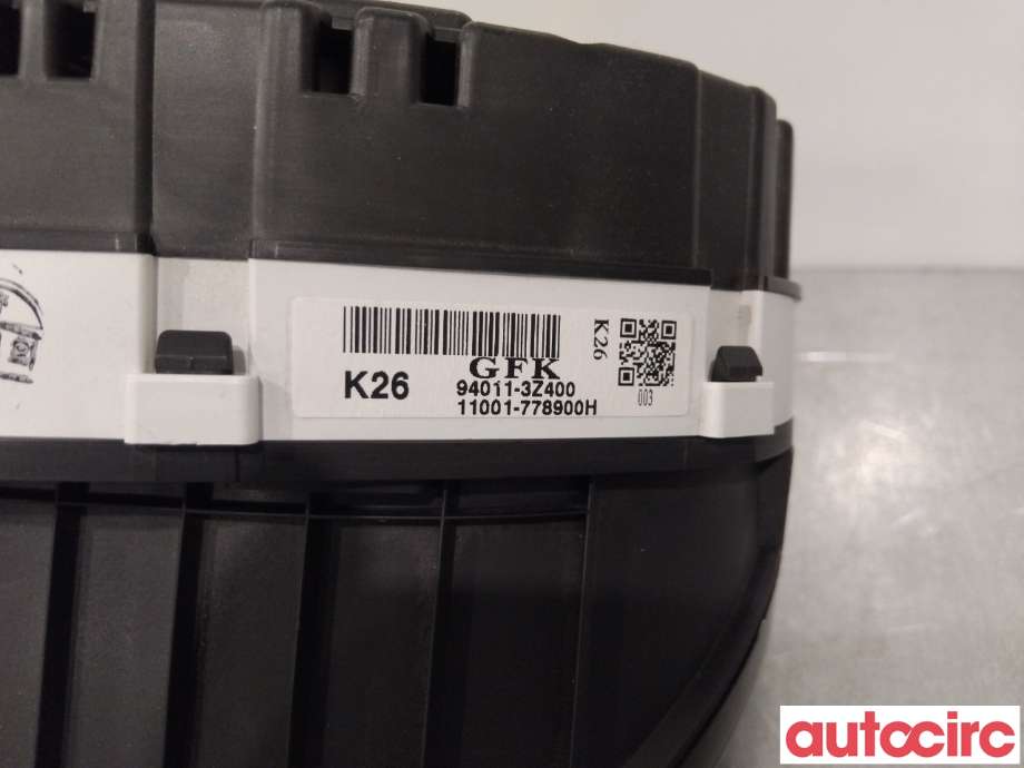 Instrumentpanel til Hyundai i40 2012-2017  (HYUNDAI|940113Z400|11001-778900H|94011-3Z400)