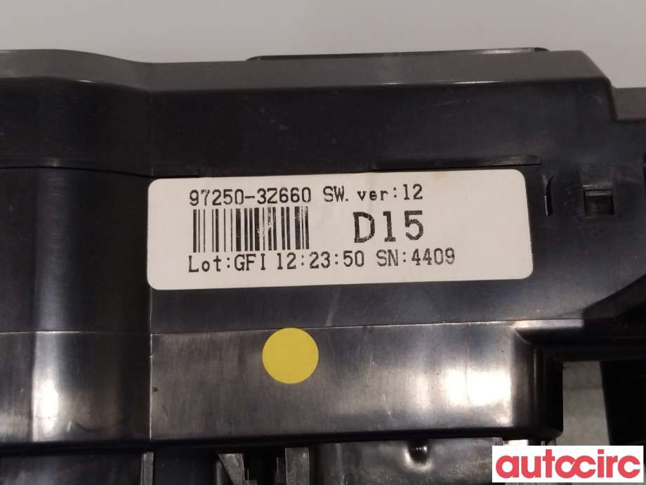 Varmeapparat betjening til Hyundai i40 2012-2017  (HYUNDAI|972503Z660PD5|)