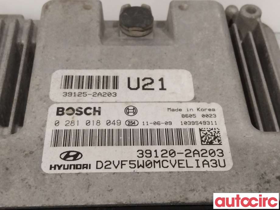 Styreenhet motor til Hyundai i40 2012-2017  (HYUNDAI|391202A203|)