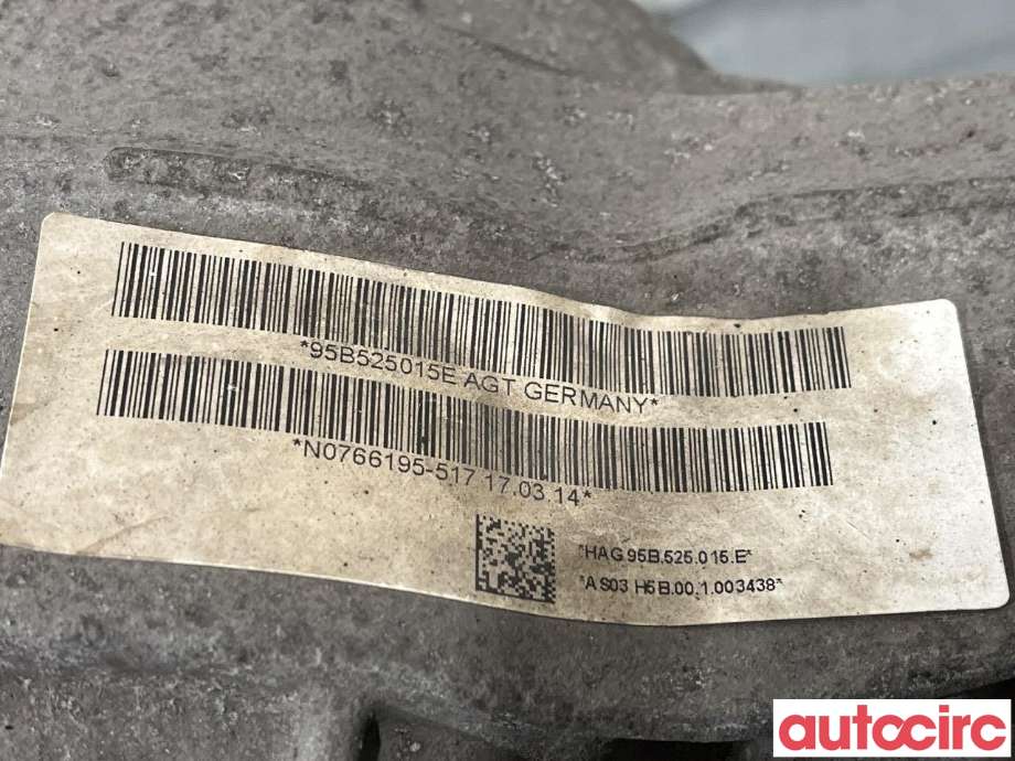 Kardang klokke bak til Porsche Macan 2014-->> (95B) (95B) (PORSCHE|95B525017|95B525015E)