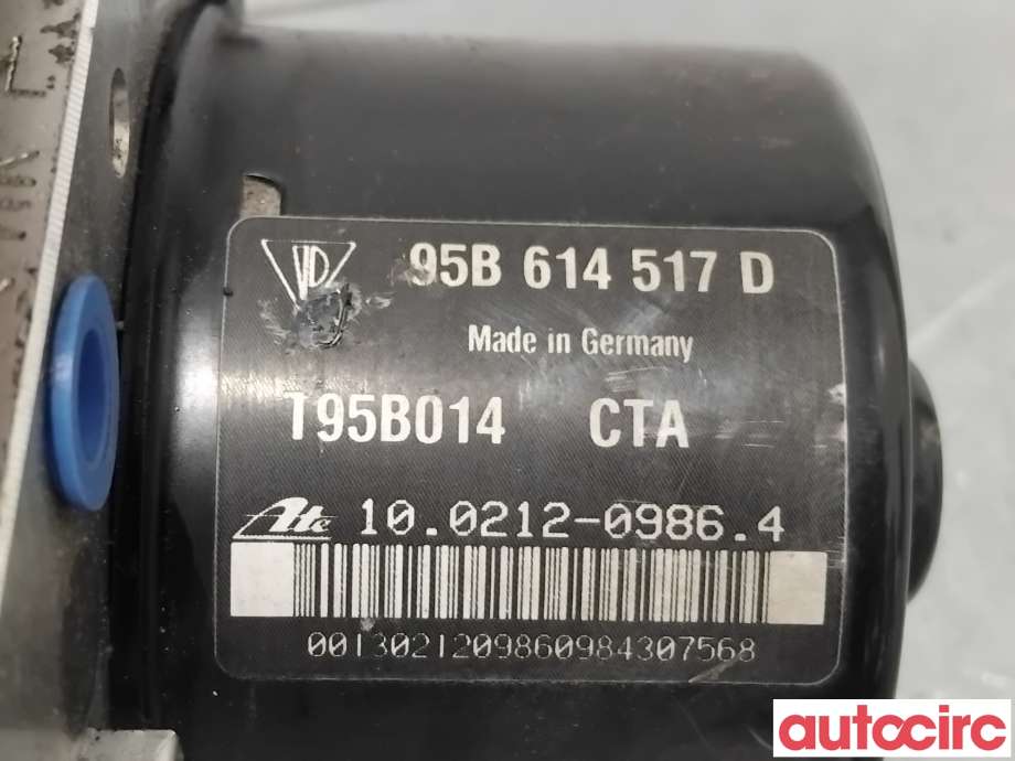 ABS sentral til Porsche Macan 2014-->> (95B) (95B) (PORSCHE|95B614511F|100212-09864|95B907379D)