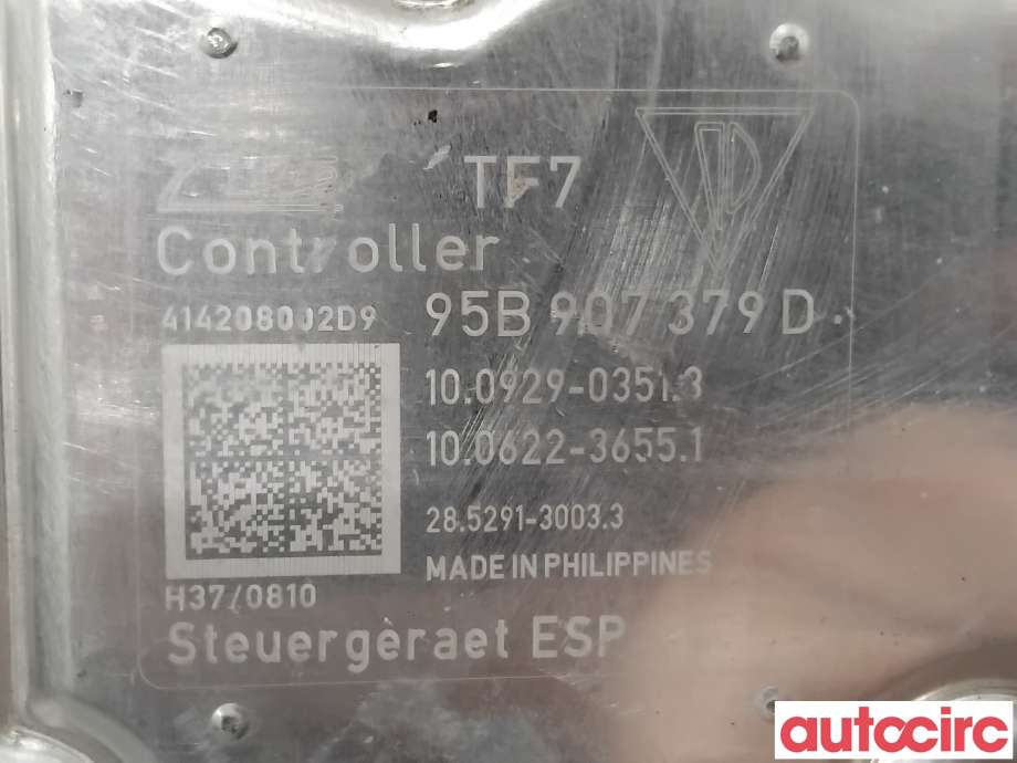 ABS sentral til Porsche Macan 2014-->> (95B) (95B) (PORSCHE|95B614511F|100212-09864|95B907379D)