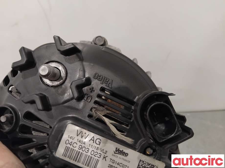 Dynamo til VW Golf VII 2012-2017 (Fase 1)  (VOLKSWAGEN|04C903023KX|TG14C071|04E903015TX)