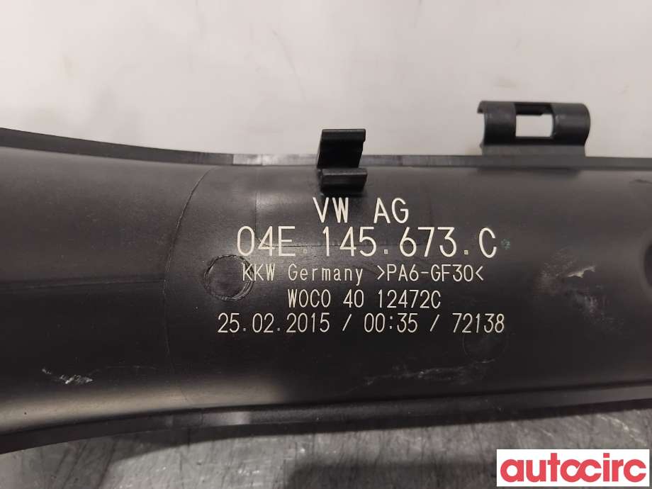 Turbo rør til VW Golf VII 2012-2017 (Fase 1)  (VOLKSWAGEN|04E145673M||04E145673C)