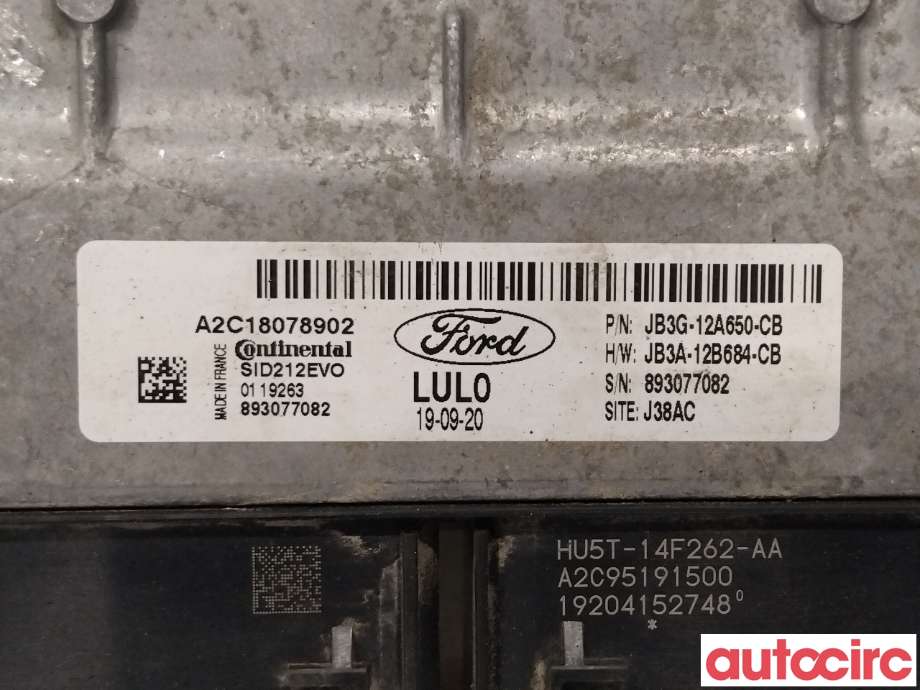 Styreenhet motor til Ford Ranger / Ranger Raptor 2015-2022  (FORD|2231583||JB3A-12A650-CB)