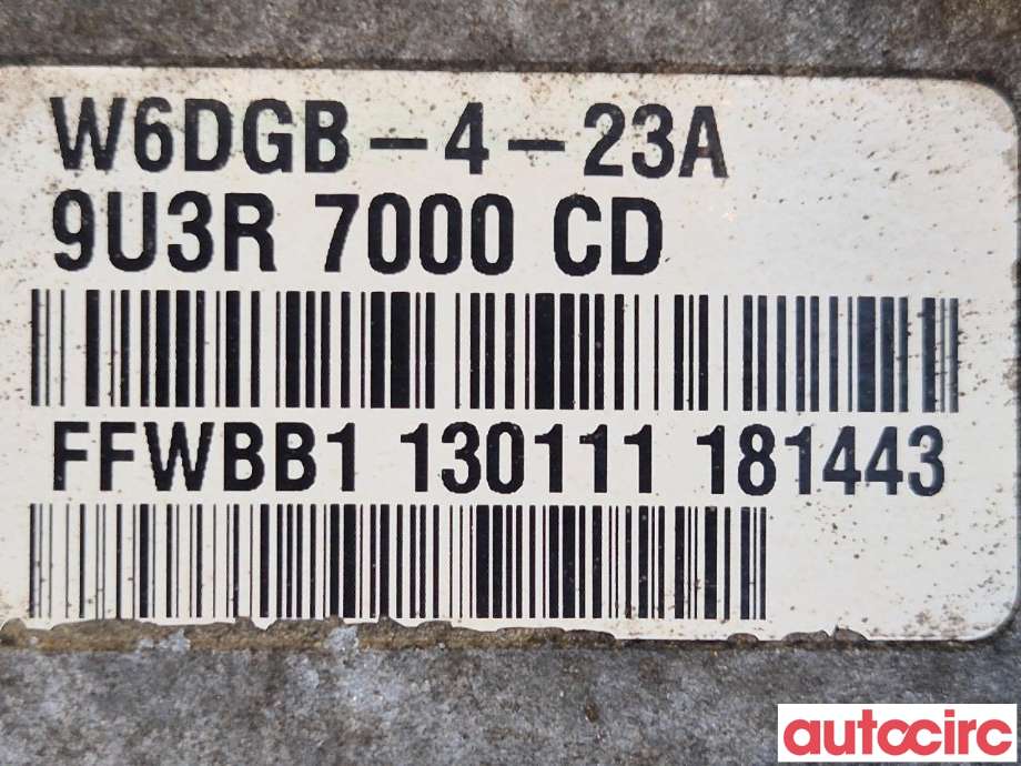 Girkasse automat til Mitsubishi Outlander 2010-2012 (Type II, Fase 2)  (MITSUBISHI|2500A677|W6DGB-1-23A|)