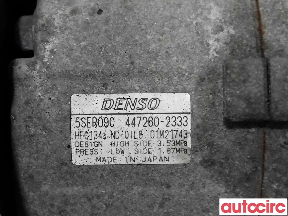Aircondition kompressor til Toyota Corolla 2007-2013  (TOYOTA|8831002640|447260-2333|)