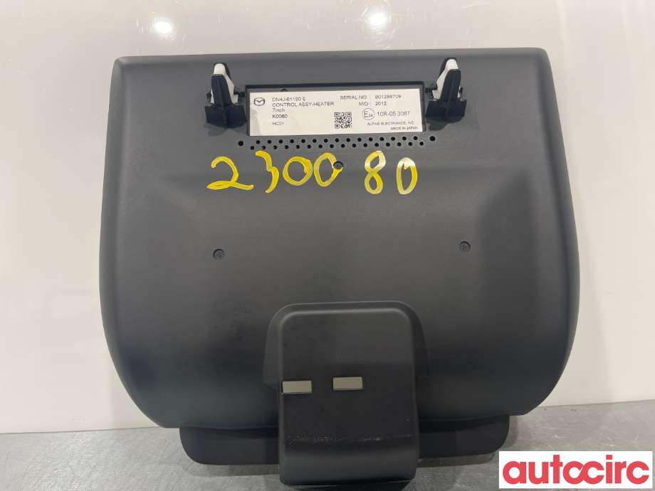 Varmeapparat betjening til Mazda MX-30 2020-->>  (MAZDA|DN4J-61-190F)
