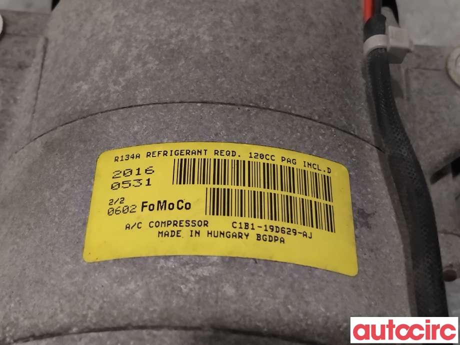 Aircondition kompressor til Ford Fiesta 2013-2017 (Type VI, Fase 2)  (FORD|2163335||C1B1-19D629-AJ)
