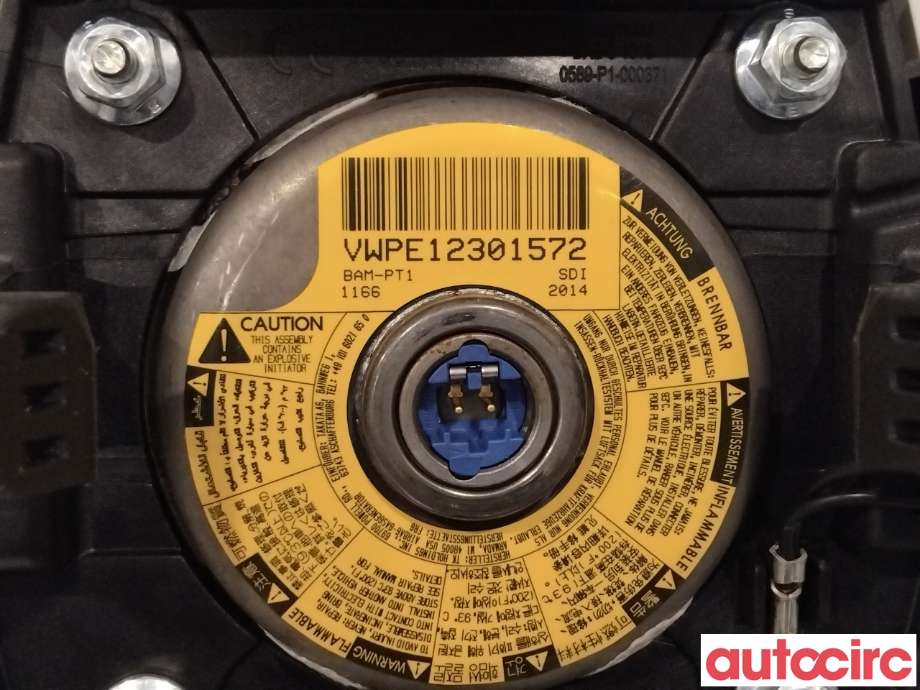 Airbag rattpute til Citroën DS5 2012-2017  (CITROEN|96864298ZD||16719704ZD)