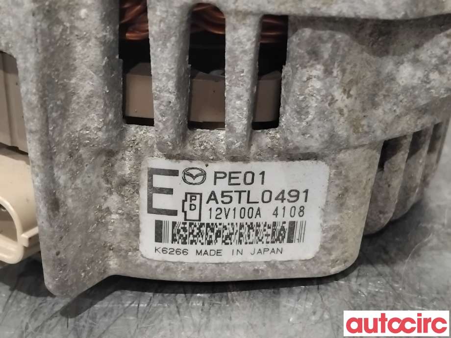 Dynamo til Mazda CX-5 2012-2017 (Type I)  (MAZDA|PE01-18-300|A5TL0491|PE01)