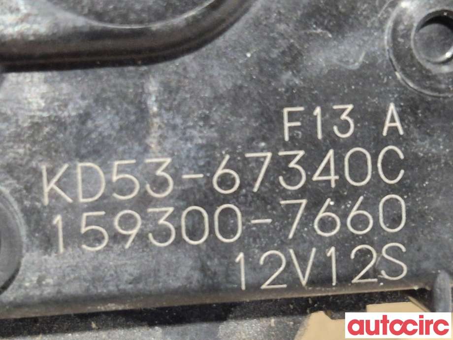 Viskermotor frontrute til Mazda CX-5 2012-2017 (Type I)  (MAZDA|KD53-67-340D|159300-7660|KD53-67340C)