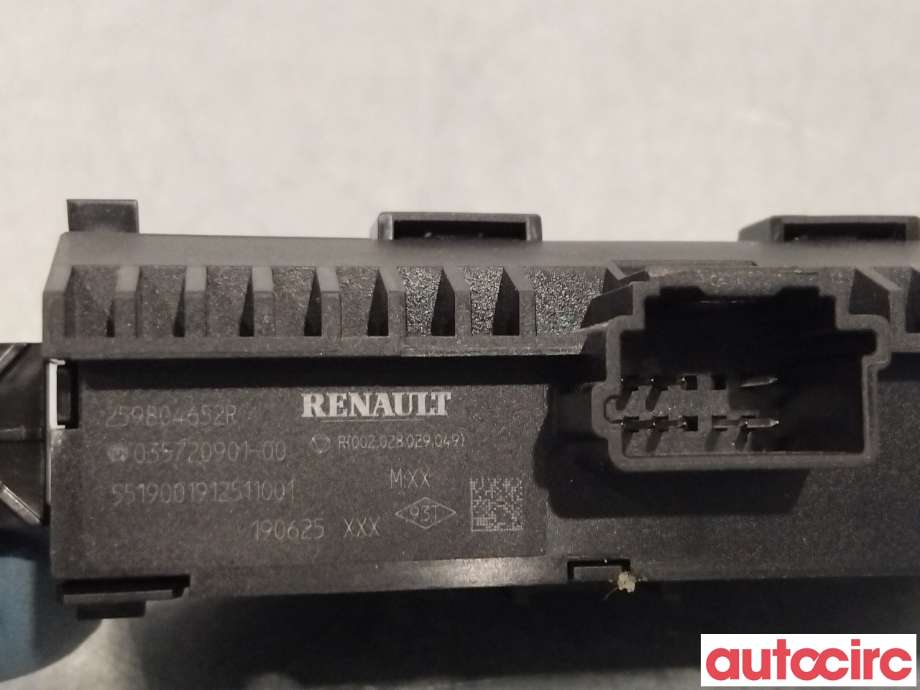 Bryter diverse til Renault Zoe 2013-2019 (Fase 1)  (RENAULT|259804652R|)