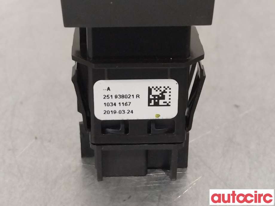 Bryter rutevarme til Renault Zoe 2013-2019 (Fase 1)  (RENAULT|251938021R|)