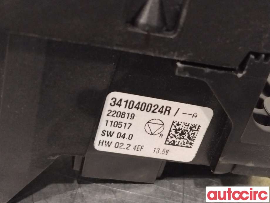 Girstang/girvelger automat til Renault Zoe 2013-2019 (Fase 1) (RENAULT|341040024R|)