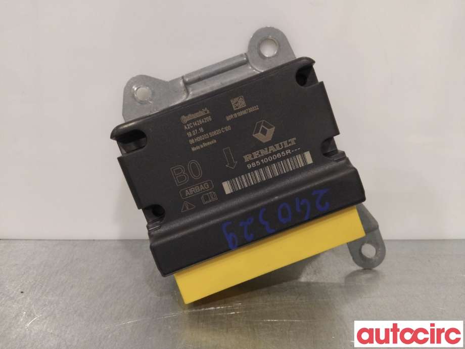 Airbag elektronikk til Renault Zoe, 2013-2019 (Fase 1) (RENAULT|285552502R)