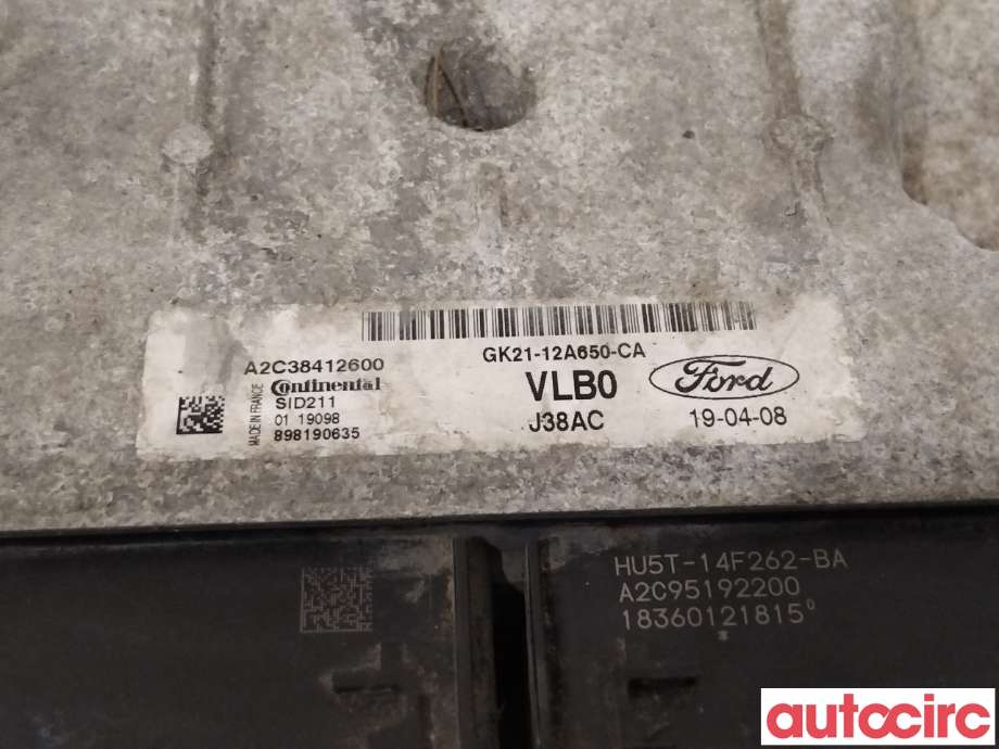 Styreenhet motor til Ford Transit 2014-->>  (FORD|2076579|RMGK2A-12A650-ZAA|)
