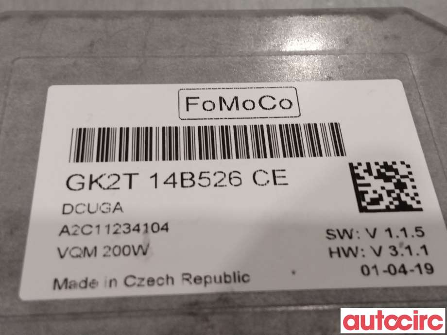 Styreenhet antispinn til Ford Transit 2014-->>  (FORD|2255325|GK2T-14B526-CE|)