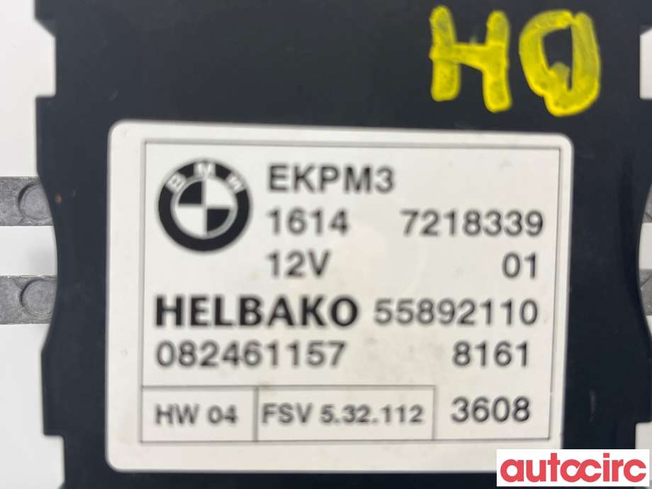 Styreenhet drivstoffpumpe til BMW 3-Serie 2005-2011 (E90/E91/E92/E93) (E90/E91/E92/E93) (BMW|16147229173)