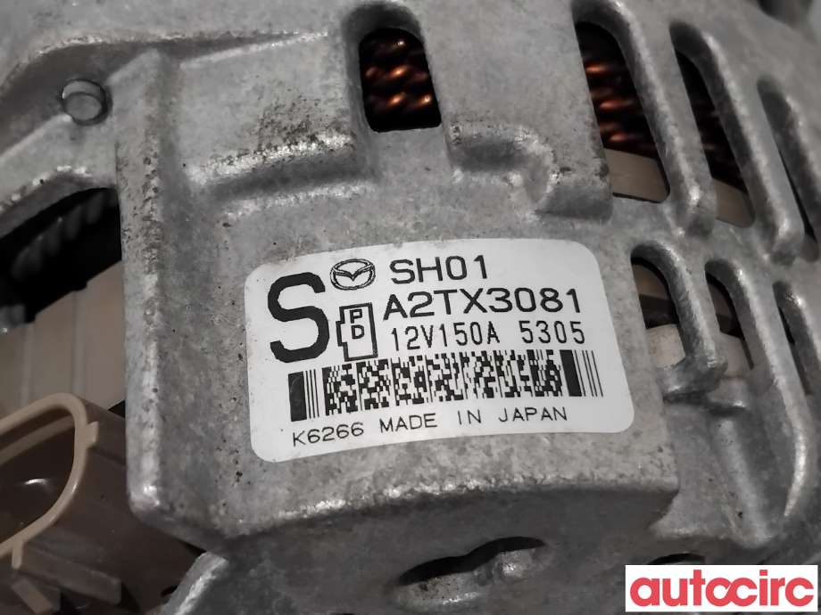 Dynamo til Mazda CX-5 2012-2017 (Type I)  (MAZDA|SH01-18-300A|A2TX3081|SH01)