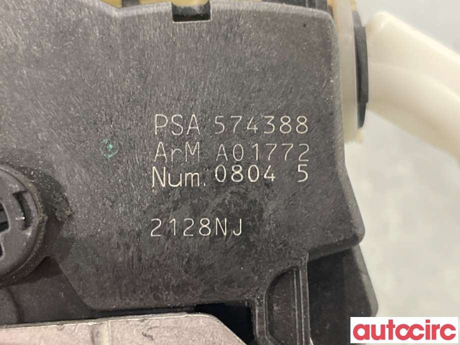 Låsekasse venstre foran til Citroën C5 2008-2017 (Type II)  (CITROEN|9135CW|PSA574388|9800618280)