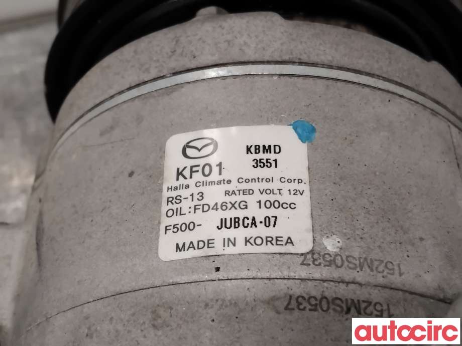 Aircondition kompressor til Mazda CX-5 2012-2017 (Type I)  (MAZDA|KF01-61-450A|F500-JUBCA-07|KF01)