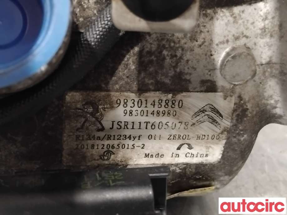 Aircondition kompressor til Toyota Proace 2016-->> (Type II)  (TOYOTA|SU001A7752|JSR11T605078|9830148880)