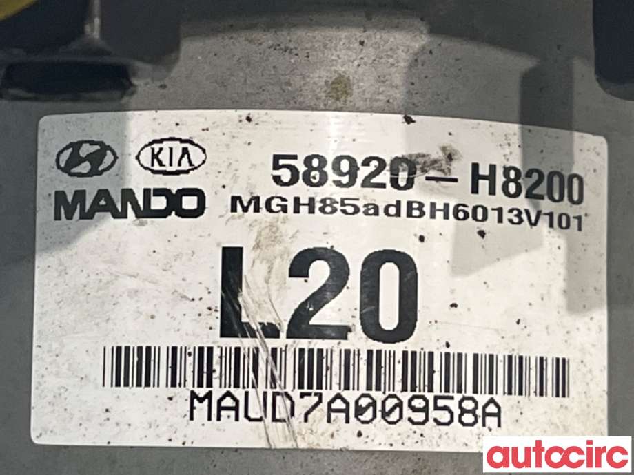 ABS sentral til Kia Rio 2017-->> Type IV  (KIA|58920H8200|BE6003V102|58920H-8200)