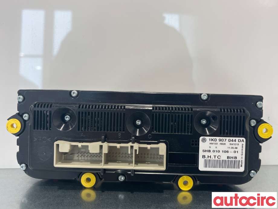 Varmeapparat betjening til VW Touran 2007-2010 (Type I, Fase 2)  (VOLKSWAGEN|1K0907044)