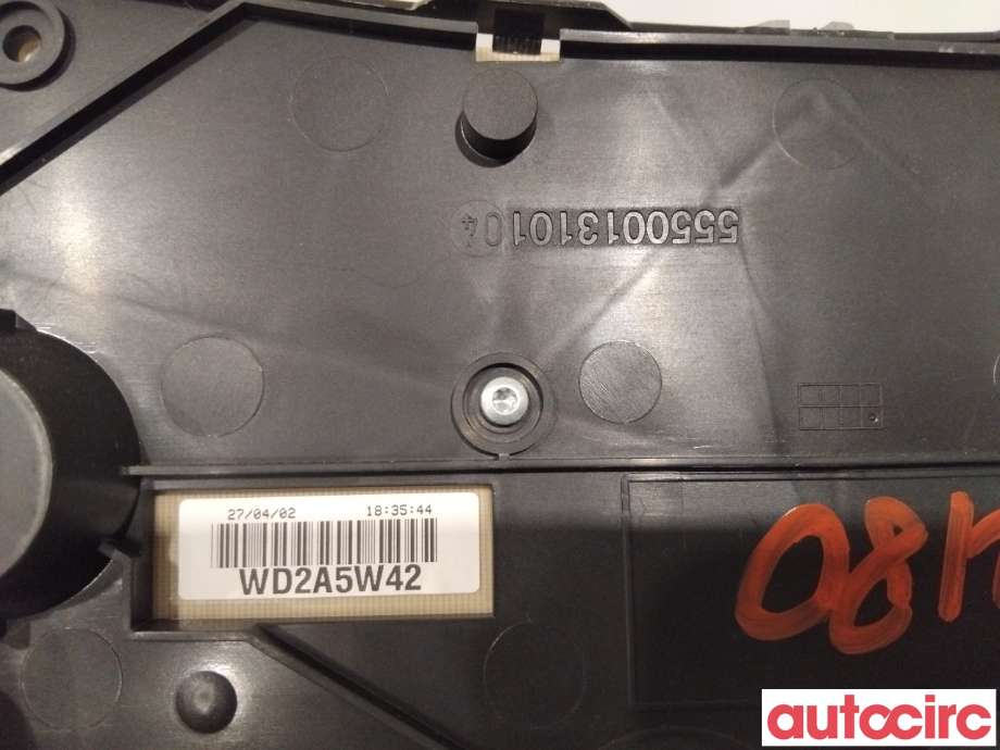 Instrumentpanel til Peugeot Partner 2008-2015 (Type II, Fase 1)  (PEUGEOT|9666904580|9801642080|9801641580)
